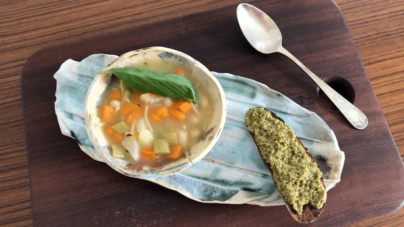 sopa minestrone