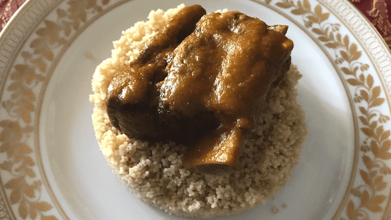 costillas de ternera en salsa