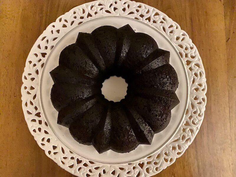 bizcocho de chocolate