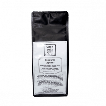 sobre de café de Honduras molido