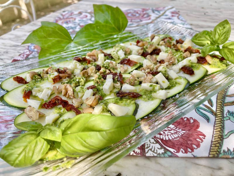 ensalada de calabacines