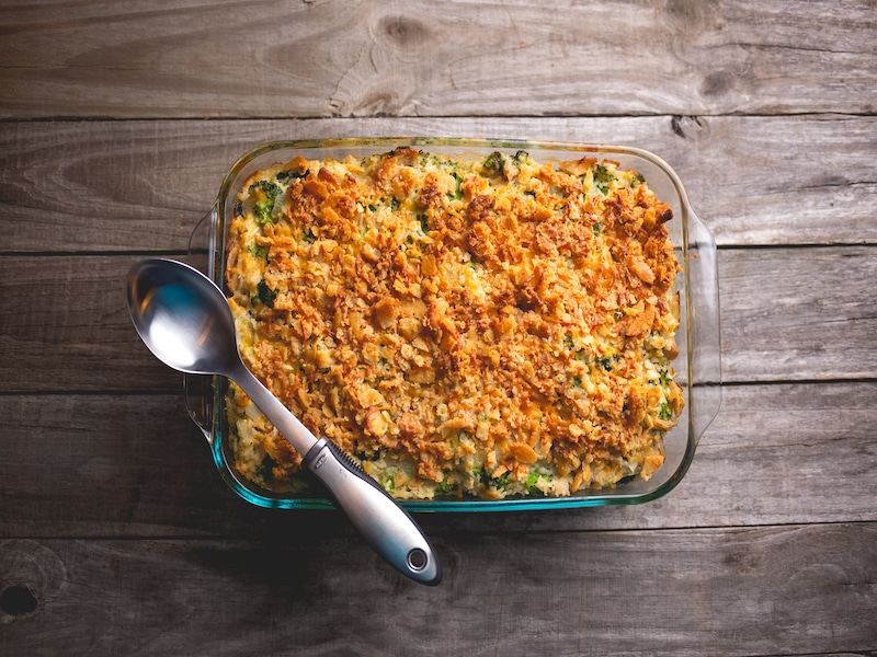 crumble de polllo