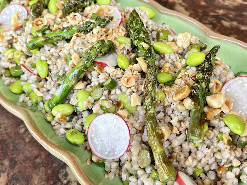 Ensalada de trigo sarraceno