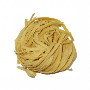 tagliatelle de trigo y cúrcuma
