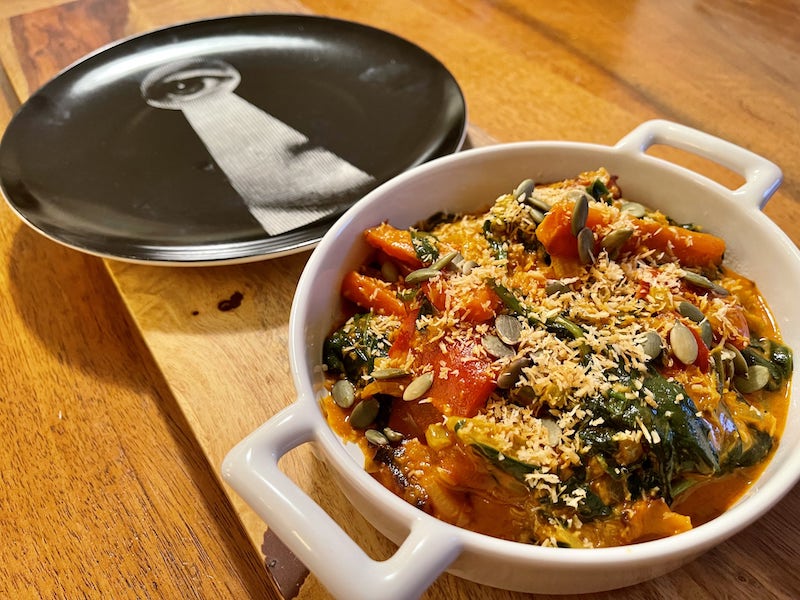 verduras al curry