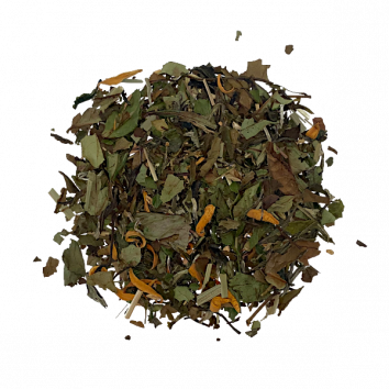 té blanco cítrico y jengibre